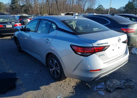 2021 Nissan Sentra Sv Xtronic Cvt z USA, uszkodzony, nr VIN 3N1AB8CV8MY286876